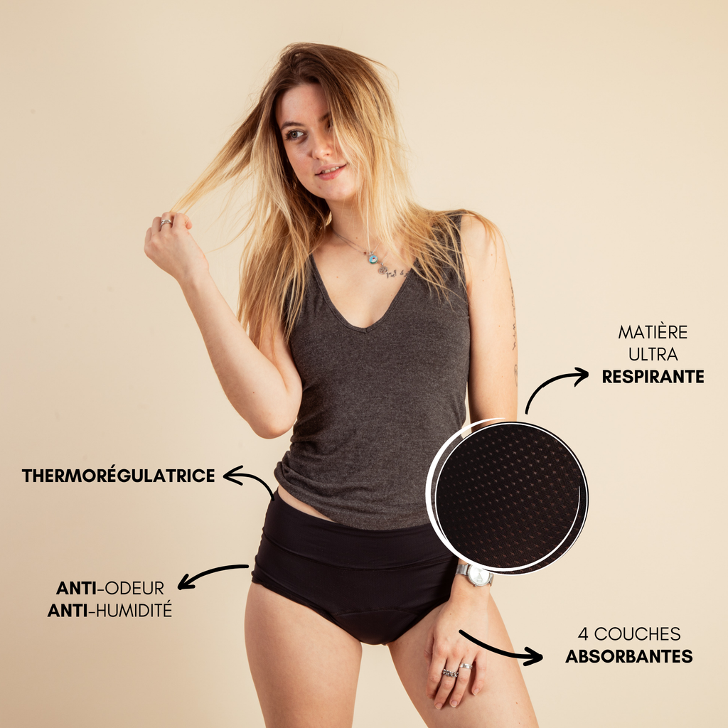 3 Aurore respirantes + 2 Céleste respirantes (taille haute)