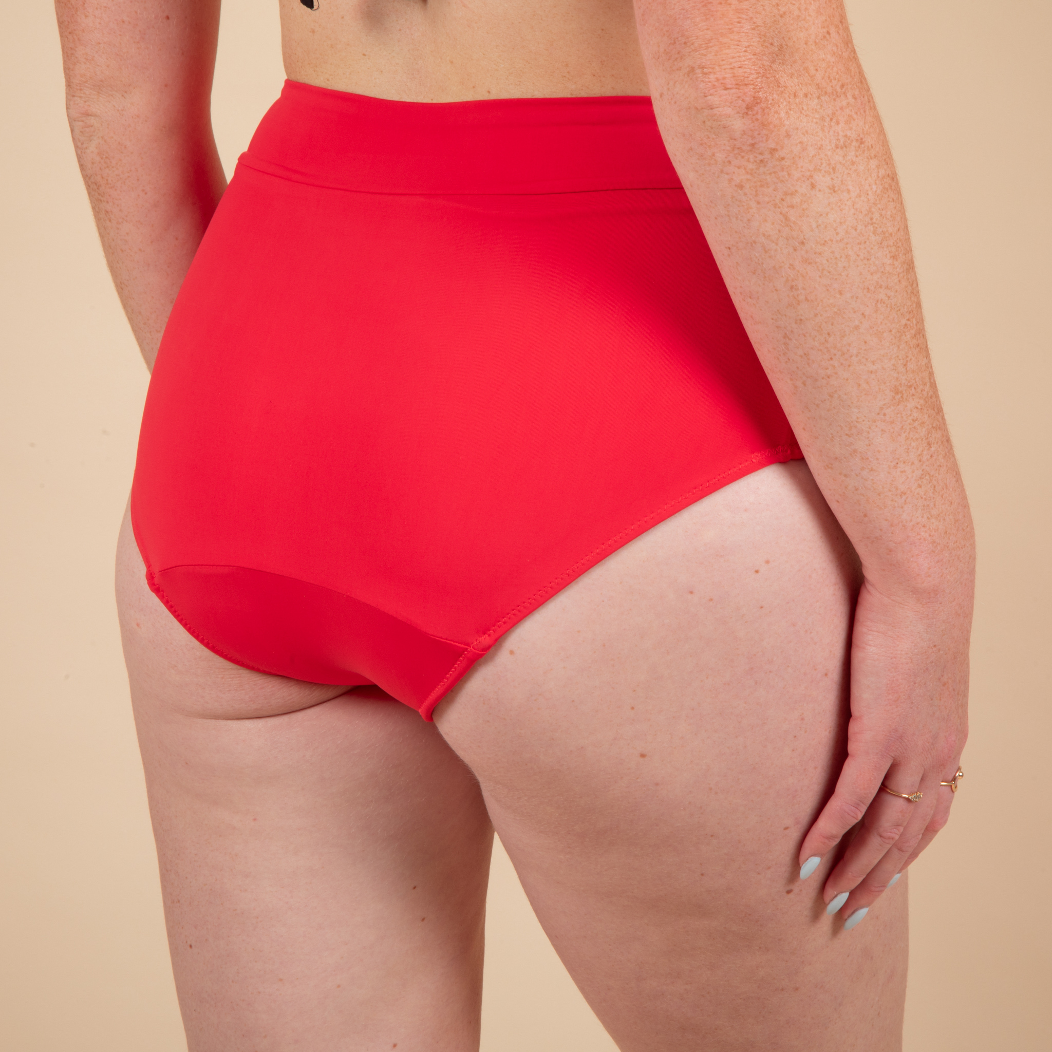 Maillot de bain menstruel taille haute Eléonore - Édition limitée