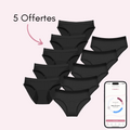 5 Léa + 5 Aurore respirantes Offertes